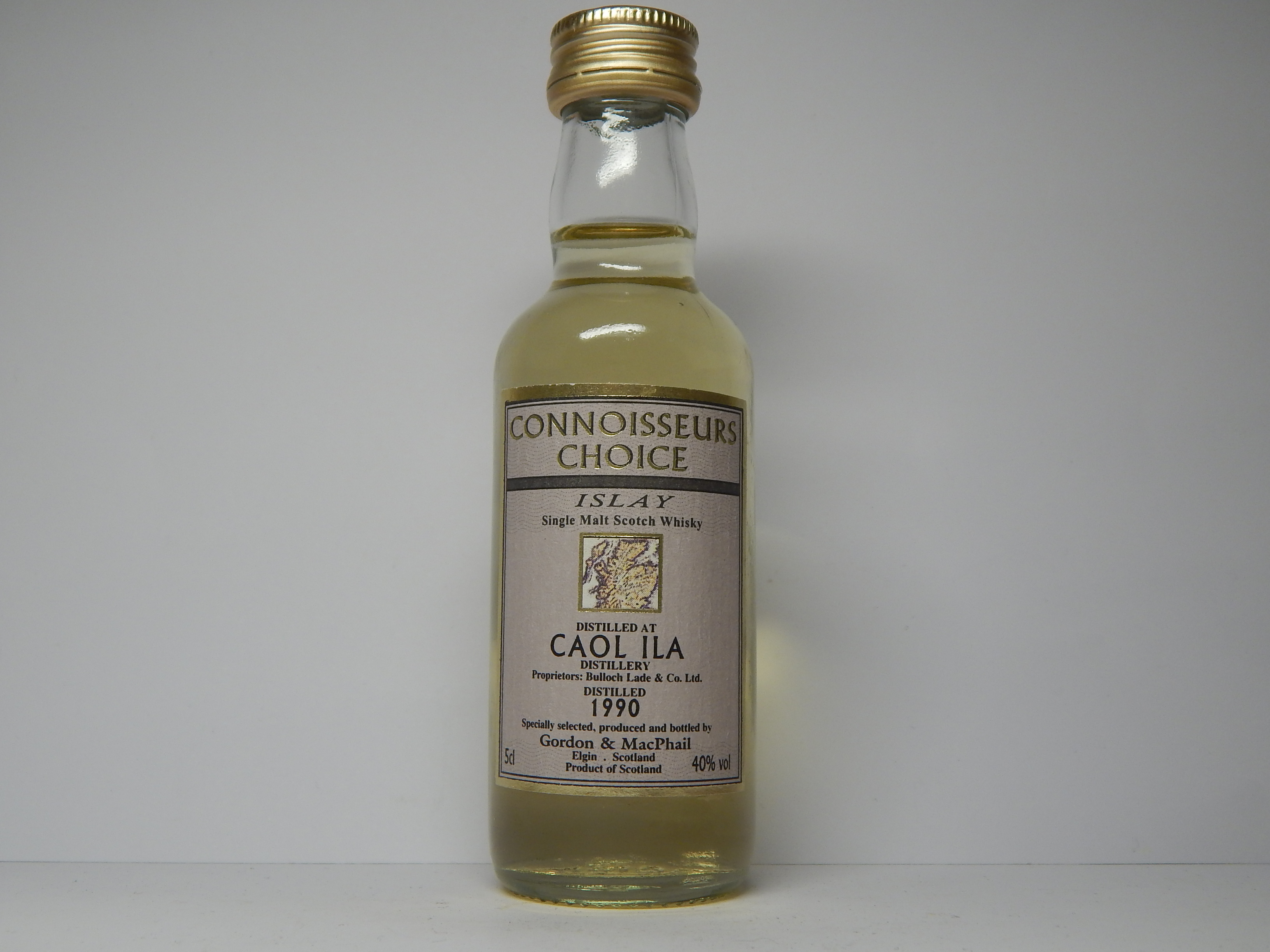 ISMSW 1990 "Connoisseurs Choice" 5cl 40%vol 